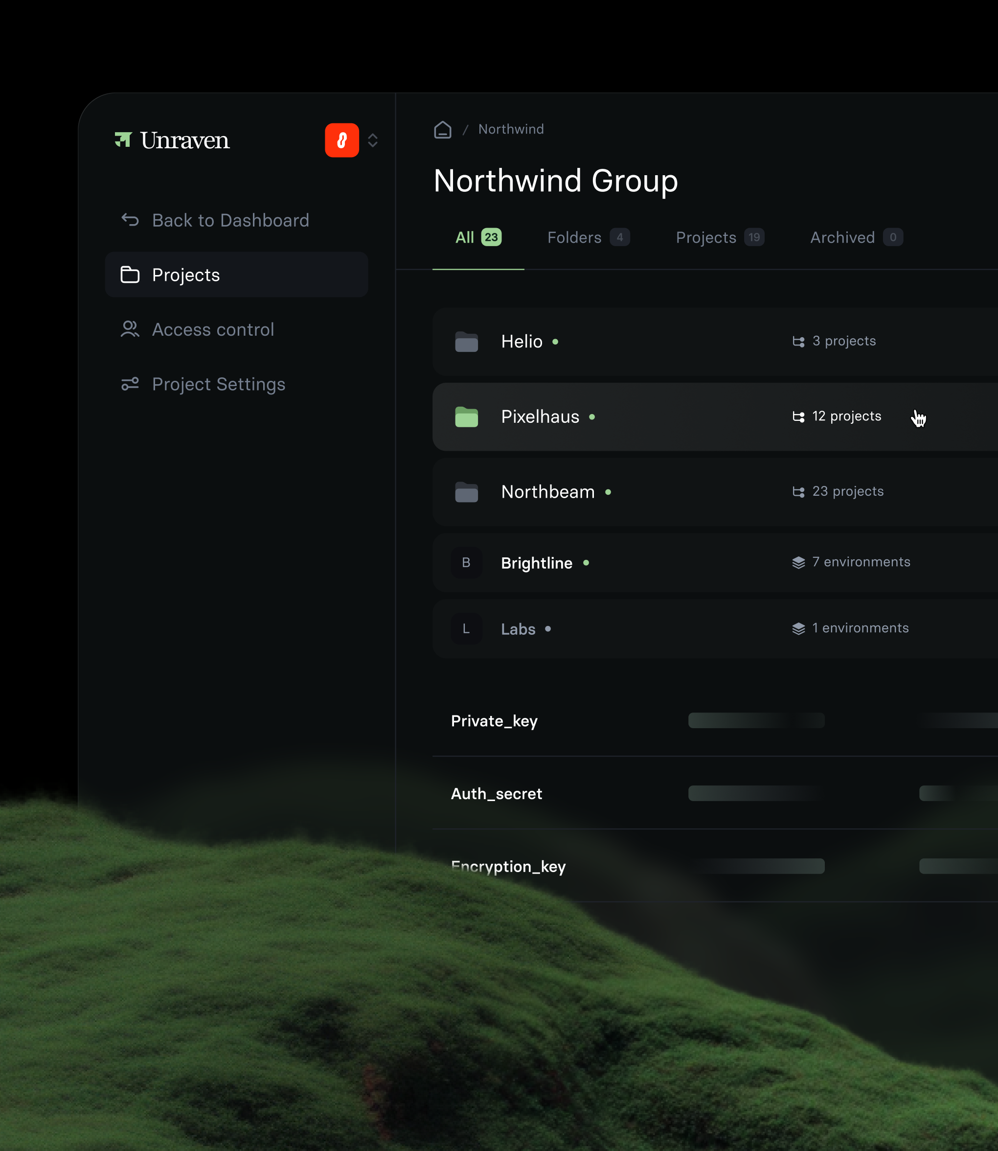 Unraven project
